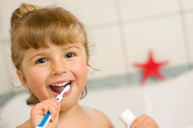 stock teeth brushing